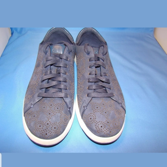 Women's Cole Haan Sneakers Shoes 8.5B Navy Blue - Picture 3 of 8